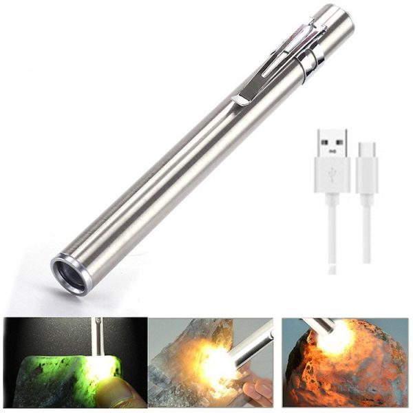 Multi Functional Outdoor Household Mini Portable LED Yellow Light Pen Lamp - Image 2