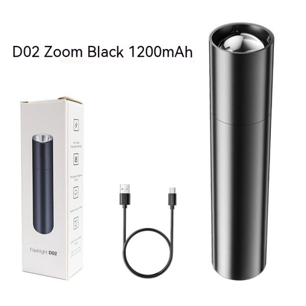 Built-in Lithium Battery Flashlight For Strong Light Lighting - Image 6