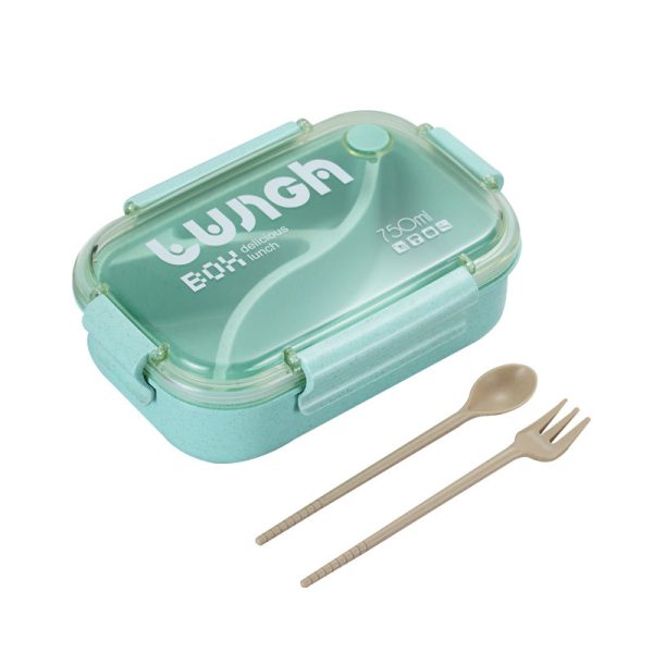 Large capacity microwave heated lunch box