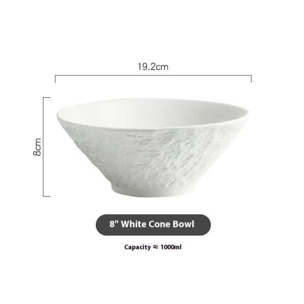Rain-hat Shaped Bowl Household Soup - Image 8