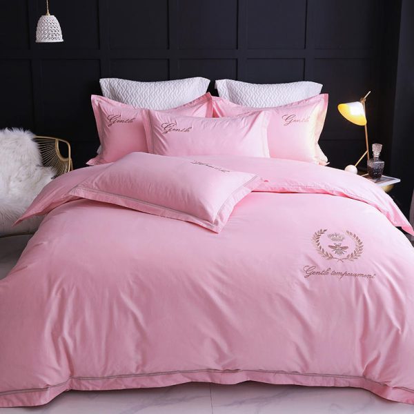 Four-piece Household Simple Cotton Bed Duvet Cover - Image 6