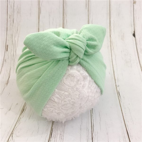 Bow baby hat - Image 4