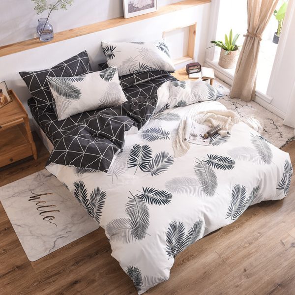 Four-piece Nordic bed