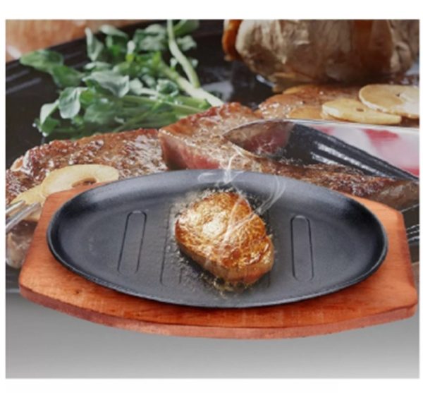 Teppanyaki Steak Cover Special Cover Cast Iron Round - Image 4