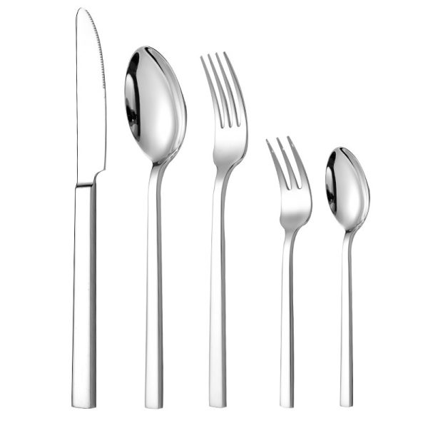 Stainless Steel Western Food Tableware Set Knife Fork And Spoon - Image 2