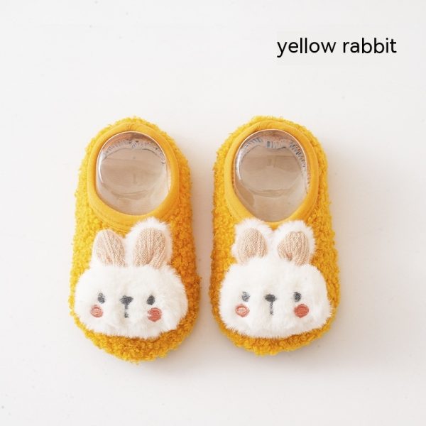 Cute Rabbit Autumn And Winter Room Socks - Image 6