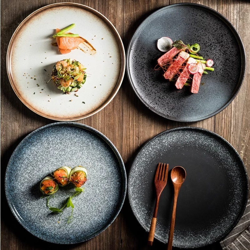 Tableware Steak Western Cuisine Plate Creative Flat Plate