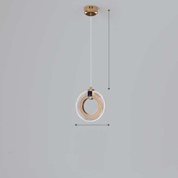 Light Luxury Postmodern Extremely Simple Head Small Chandelier - Image 2