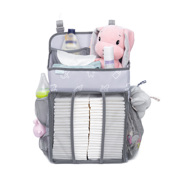 Multifunctional Diaper Bag Diaper Hanging Bag Hanging Basket Rack - Image 2