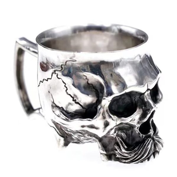 Creative Gothic Alloy Sculpted Drink Cup - Image 2