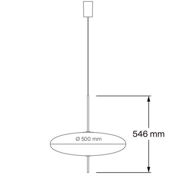 UFO Chandelier Modern Minimalist Exhibition Hall - Image 3