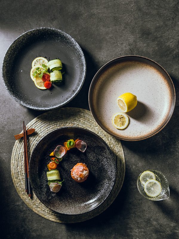 Japanese-style Plate Large Round Household Ceramics - Image 8