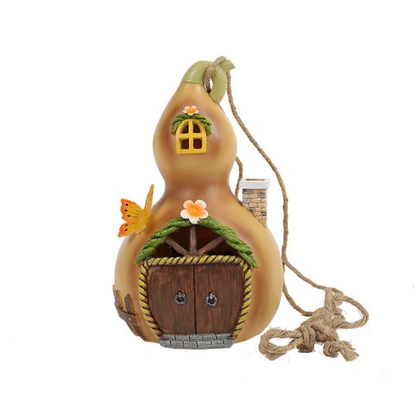 Gourd House Decoration Outdoor Courtyard Tree Pendant Solar Lamp - Image 5