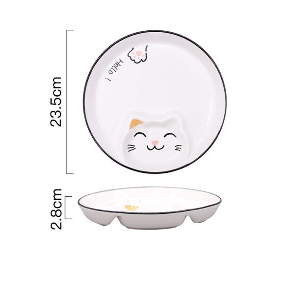 Home Creative Cartoon Cute Ceramic Plate - Image 3