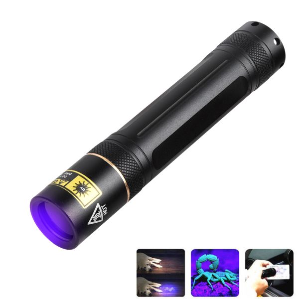 Y36 365nm 8006 365nm UV Fluorescent Agent Detection Woods Lamp Flashlight - Image 4