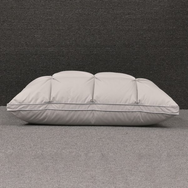 White Goose Down Cotton Single Household Sleep Aid Pillow - Image 4