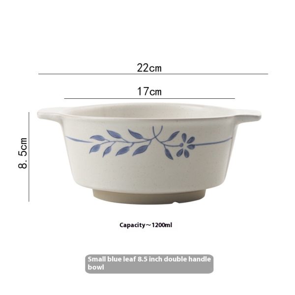 Retro Simple Rice Bowl Plate Household - Image 10