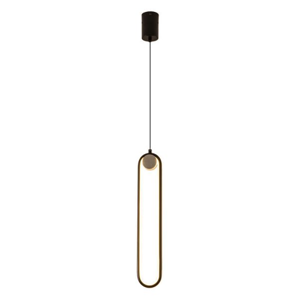 Nordic Minimalist Oval Bedside Chandelier - Image 3