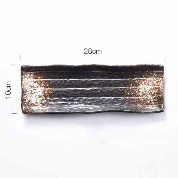 Sashimi Long Saury Rectangular Plate - Image 8