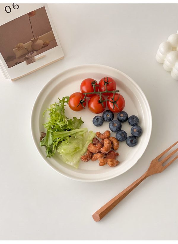 Simple Matte High-end Tableware Ceramic Plate - Image 2