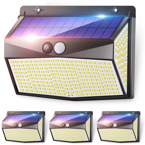 Solar Wall Light Induction Outdoor Courtyard Wall Light 468LED Separate Body - Image 2