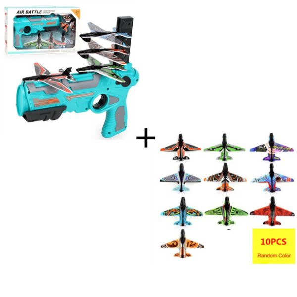 Children's Outdoor Boy Toys Hand Throwing Spin Glider Model Launcher - Image 8