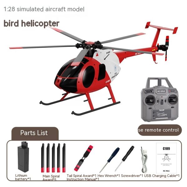 Remote Control Helicopter C189 Double Brushless Four Channels - Image 7