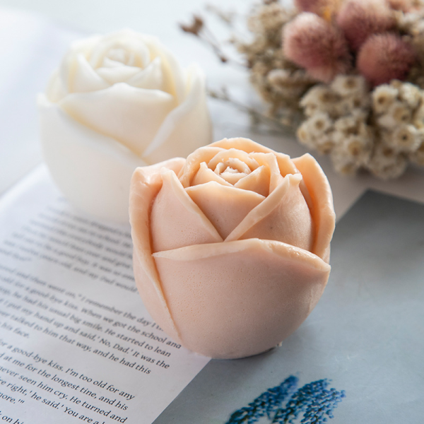 3D Rose Flower Silicone Resin Mold DIY Candle Aromatherapy Soap Ice Cubes Kitchen Chocolate Crafts - Image 5