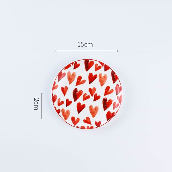 Home Creative Tableware Ins Ceramic Dinner Plate - Image 6