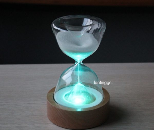 Timed colorful hourglass with sleeping remote night light - Image 9