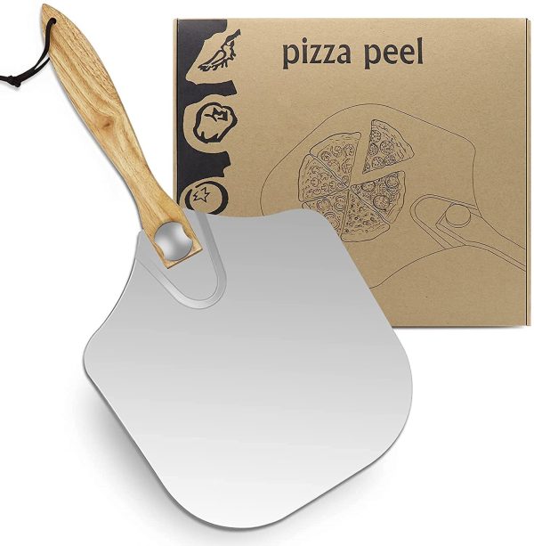 Aluminum Pizza Shovel With Removable Folding Handle - Image 3