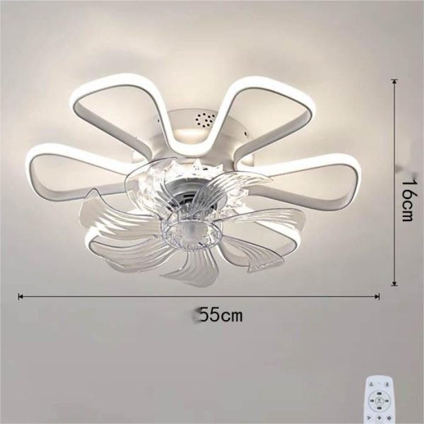 Intelligent Tmall Genie Voice Control Ceiling Fan Light - Image 5