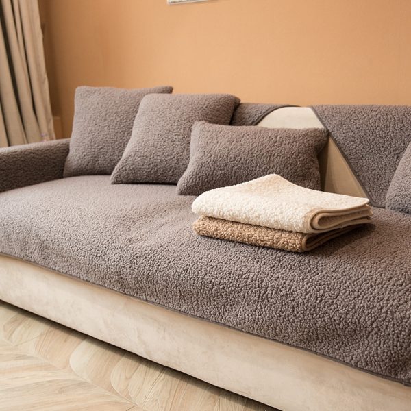 All-season Thickened Fabric Plush Sofa Cover - Image 9