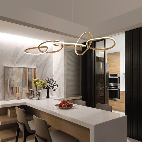 Postmodern Minimalist Dining Room Chandelier Creative Personality - Image 6