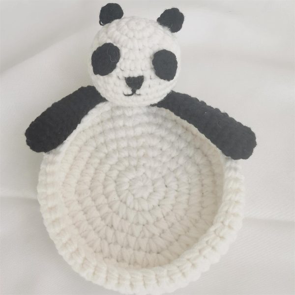 Crocheted Cute Duck Polyester Teacup Mat Heat Insulation - Image 10