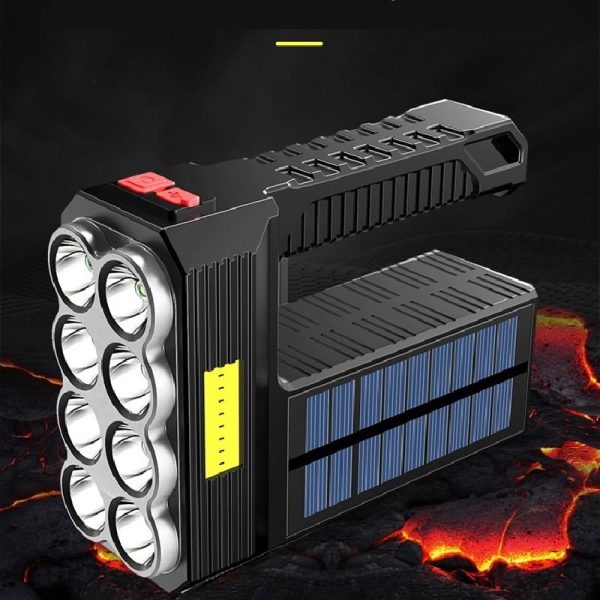 Solar Rechargeable Usb Flashlight Led - Image 3