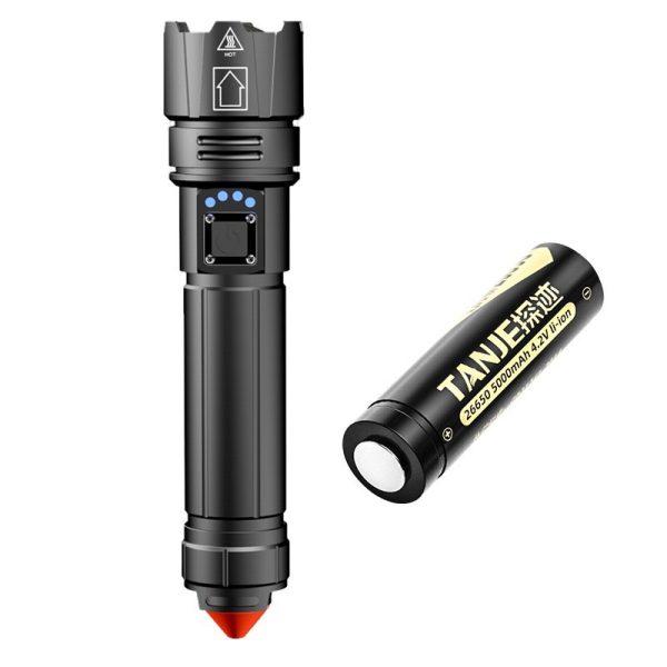 30W White Laser Telescopic Focusing Flashlight - Image 7