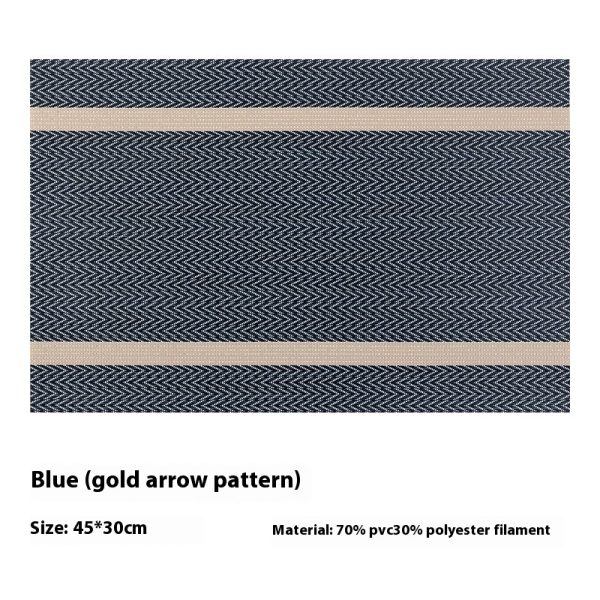 Dining Mat Pvc Waterproof And Oil-proof Japanese Insulation Hotel Restaurant - Image 7