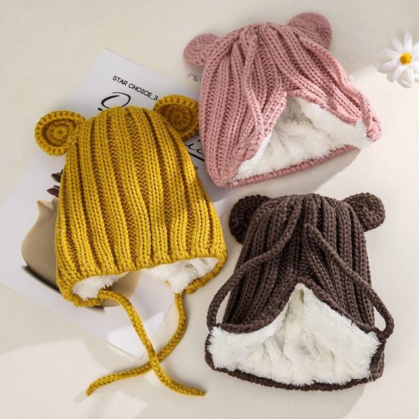 Children's Hats Handmade Knitted Woolen Hats - Image 8