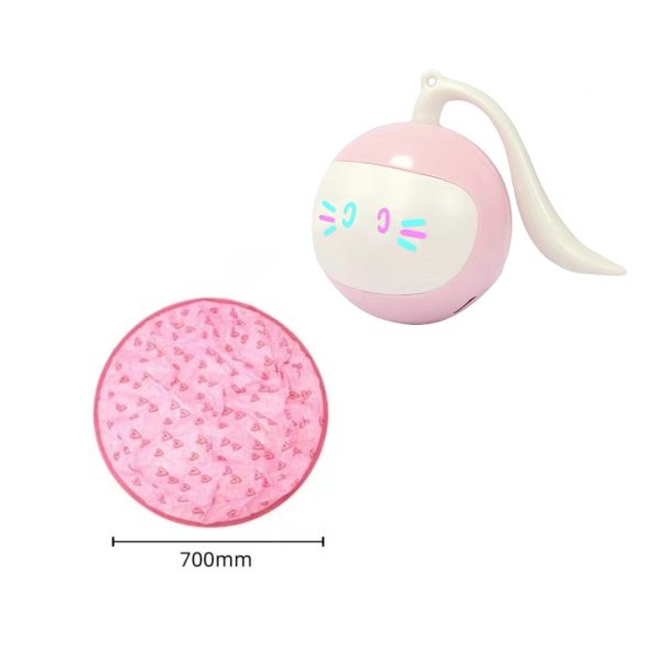 Automatic Funny Cat Toys Electric Motion Undercover Moving Bouncing Rolling Ball Interactive Toy For Indoor Cat Kitty Pet Toy - Image 9