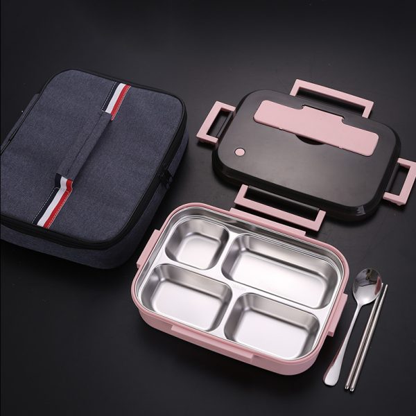 304 Stainless Steel Square Lunch Box - Image 10