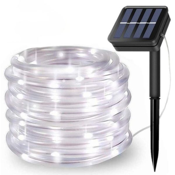 LED Solar Tube Lighting Chain Courtyard Decoration - Image 8