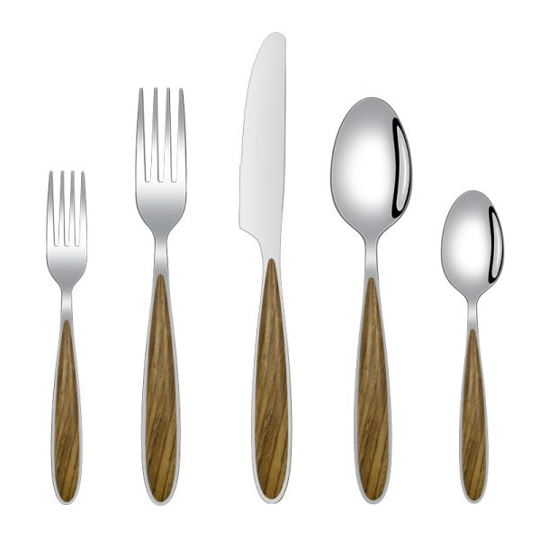 Stainless Steel Western Tableware Steak Knife, Fork And Spoon Suit - Image 5