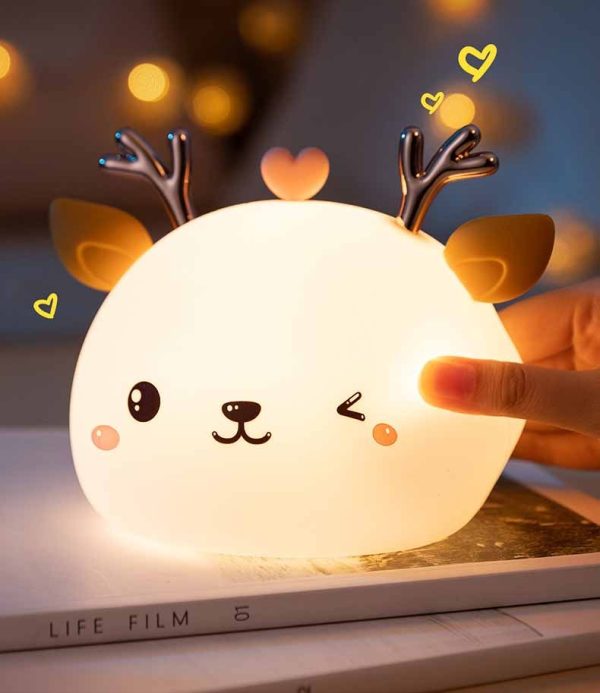 Home Simple And Cute Colorful Silicone Pat Light - Image 5