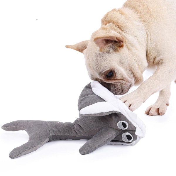 New Product Pet Plush Toy Shark Doll - Image 4