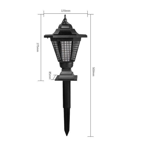 Garden Home Outdoor Waterproof Solar Mosquito Killer Lamp - Image 4