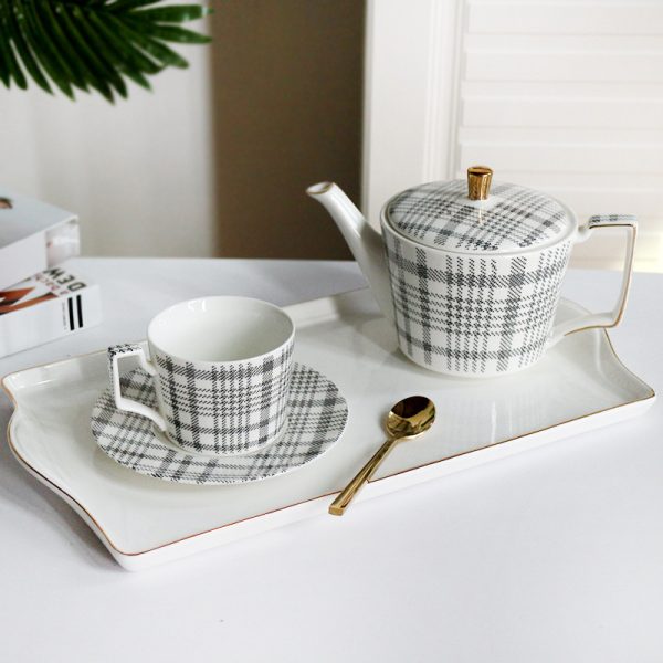 Coffee Cup And Tea Set Creative Home Soft Decorations - Image 5