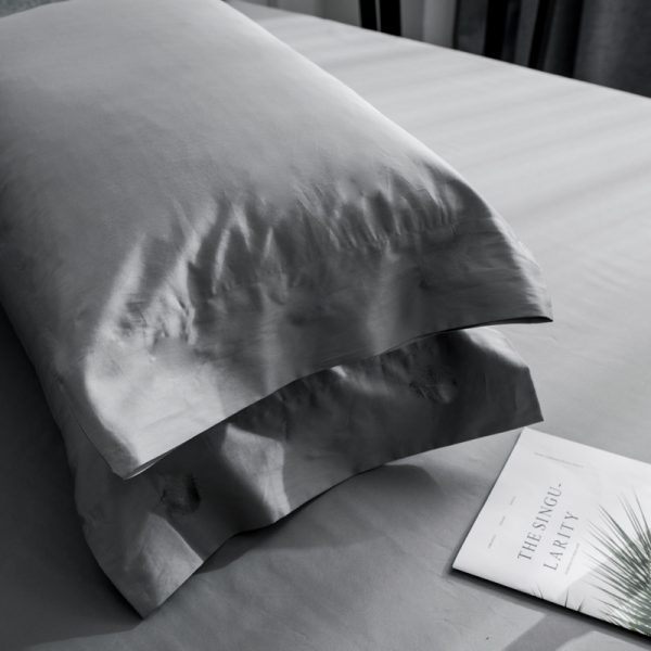 60 Long-staple Cotton Satin Cotton Pillowcases Soft Cotton Single Pillowcase - Image 2