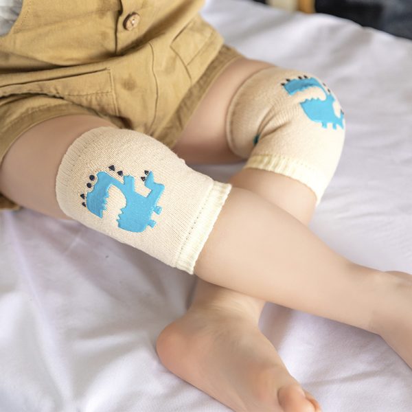 Cartoon Two-color Dispensing Terry Baby Toddler Crawling Kneecap - Image 8
