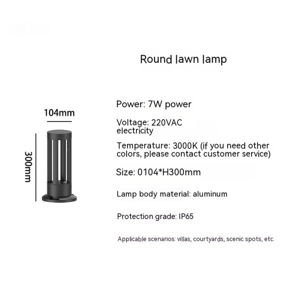 Outdoor Lawn Lamp Waterproof LED Landscape - Image 5